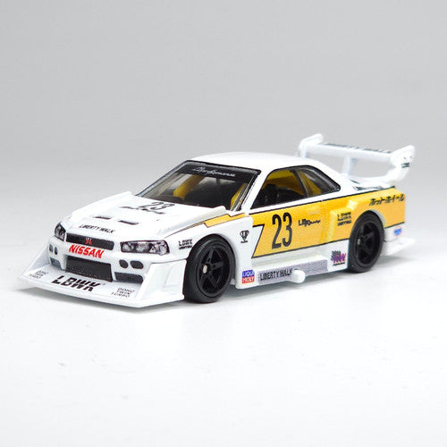 Hot Wheels Premium - Silhouettes - Nissan Skyline LB-ER34