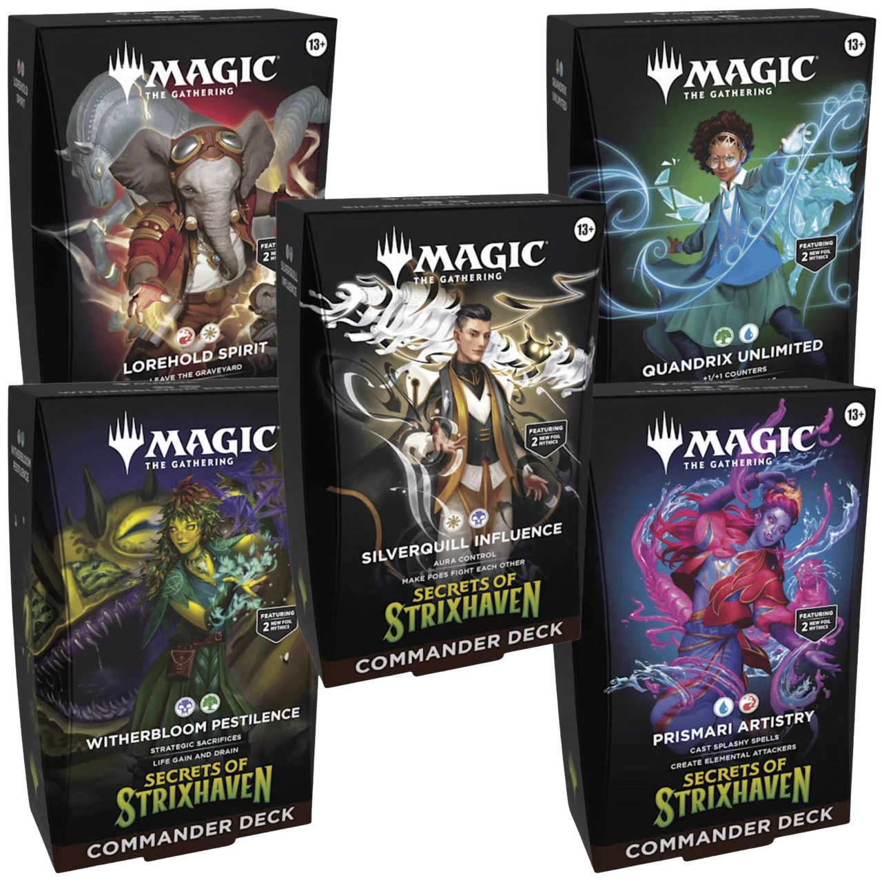 Magic The Gathering - Secrets of Strixhaven - Commander Deck