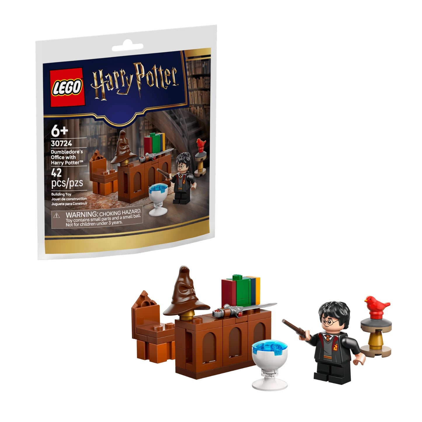 LEGO Harry Potter - Dumbledore's Office with Harry Potter (30724) (Polybag)