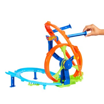 Hot Wheels - Rapid Launch & Loop - Action Turbine Playset