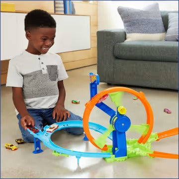 Hot Wheels - Rapid Launch & Loop - Action Turbine Playset