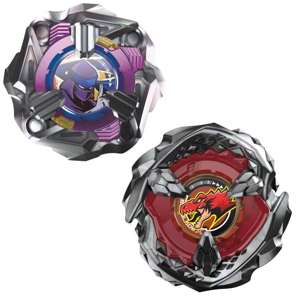 Beyblade - Beat Tyranno 4-70Q & Knife Shinobi 4-80HN