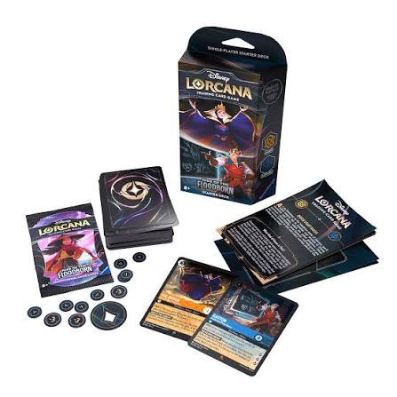 Disney Lorcana - Rise Of The Floodborn - Amber & Sapphire - Starter Deck