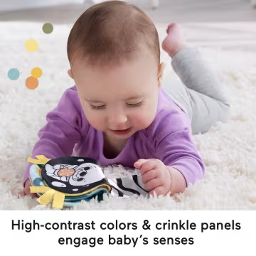 Fisher Price - 2-In-1 Rockin’ Tummy Time Otter Plush Toy