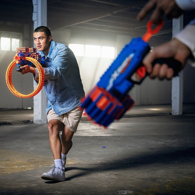 X-Shot - Insanity Mad Mega Barrel Blaster with 72 Darts