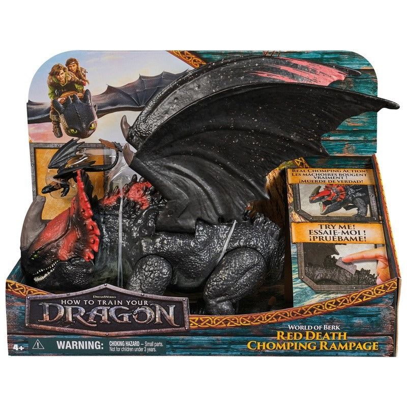 How To Train Your Dragon - Red Death Chomping Rampage