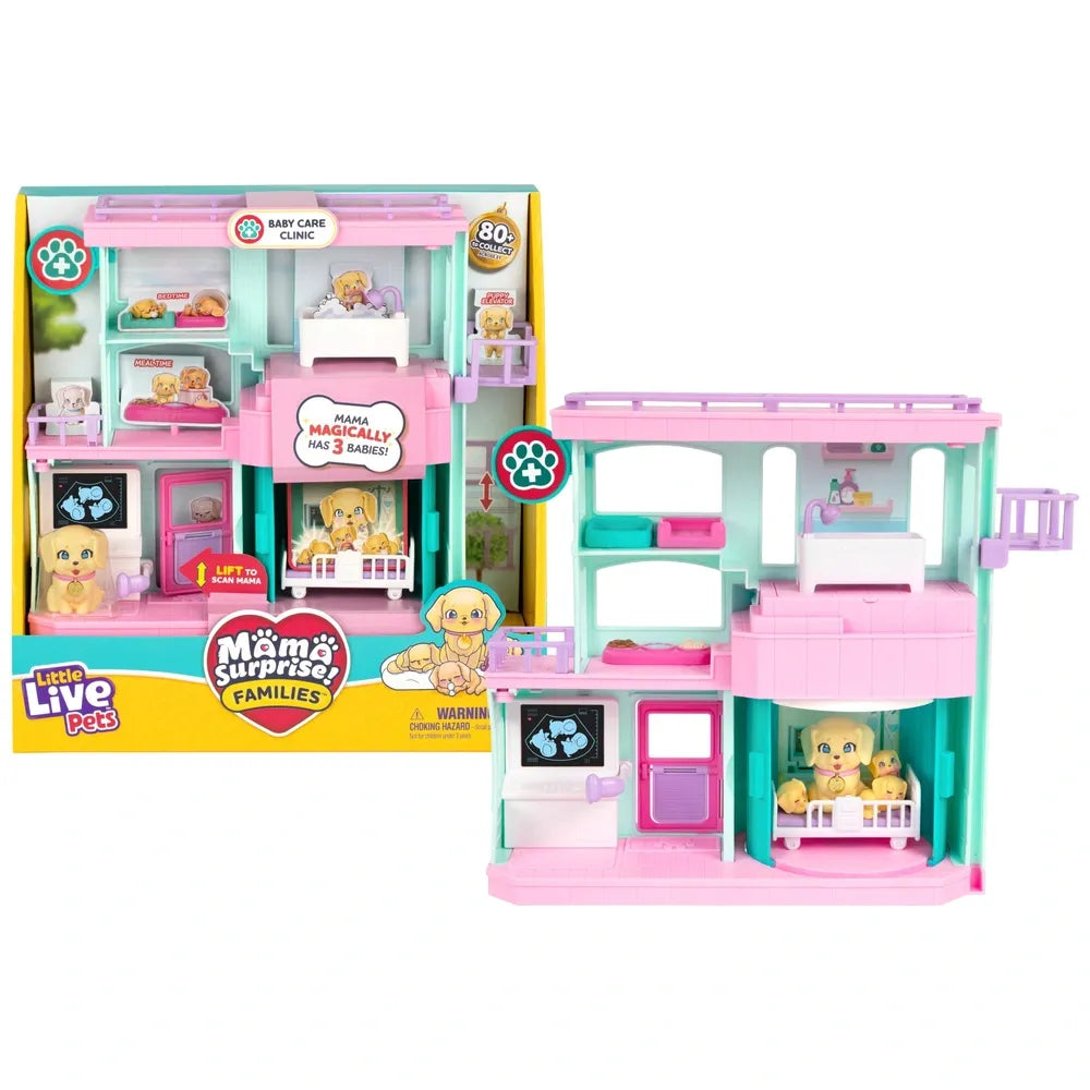 Little Live Pets - Mama Surprise Families Baby Clinic Playset