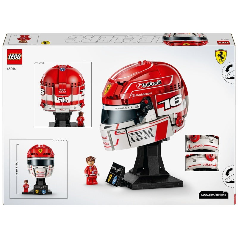 LEGO Editions - Scuderia Ferrari HP Charles Leclerc Helmet (43014)