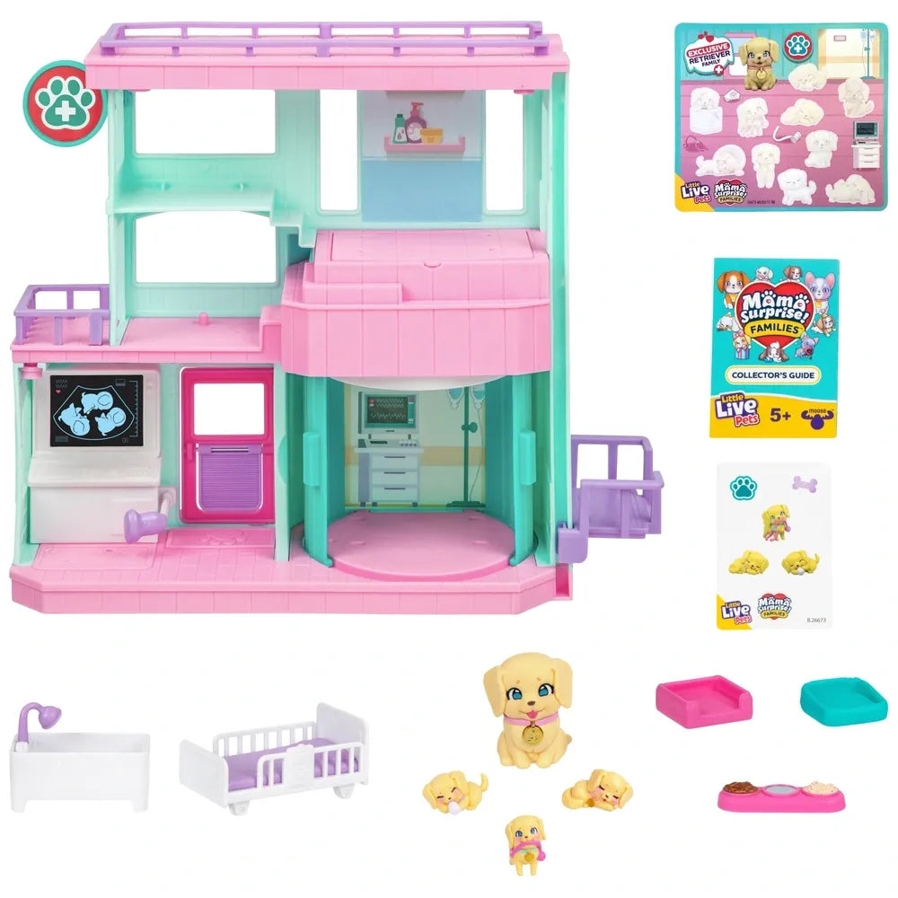 Little Live Pets - Mama Surprise Families Baby Clinic Playset