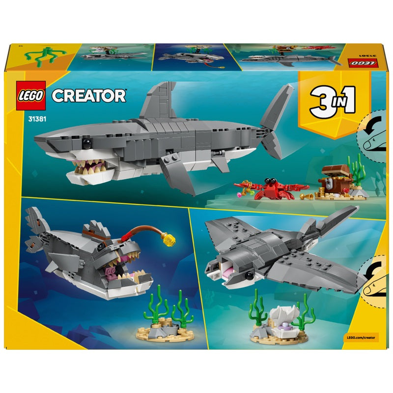 LEGO Creator - Fierce Shark With a Treasure Chest (31381)