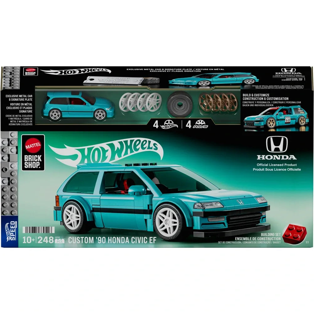 Mattel Brick Shop - Hot Wheels - Custom ´90 Honda Civic EF