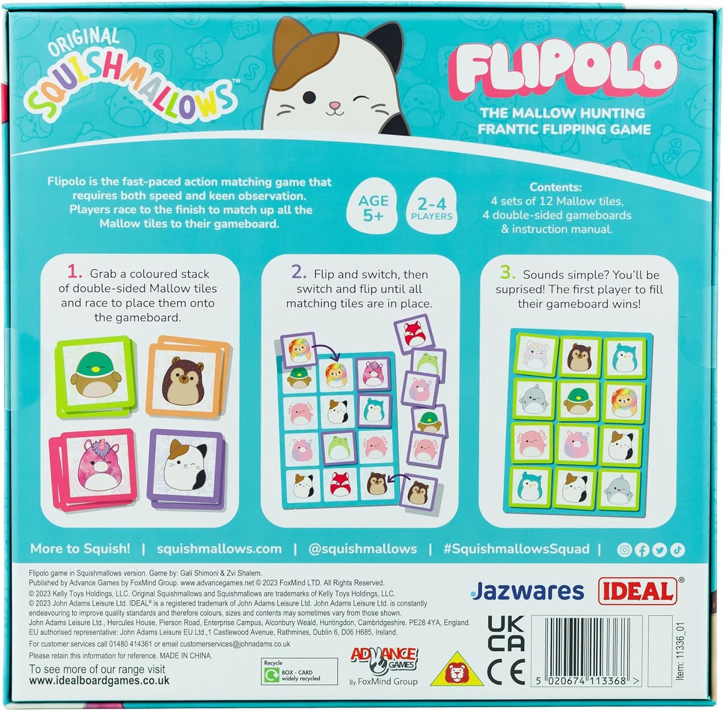 Ideal - Squishmallows Flipolo Game