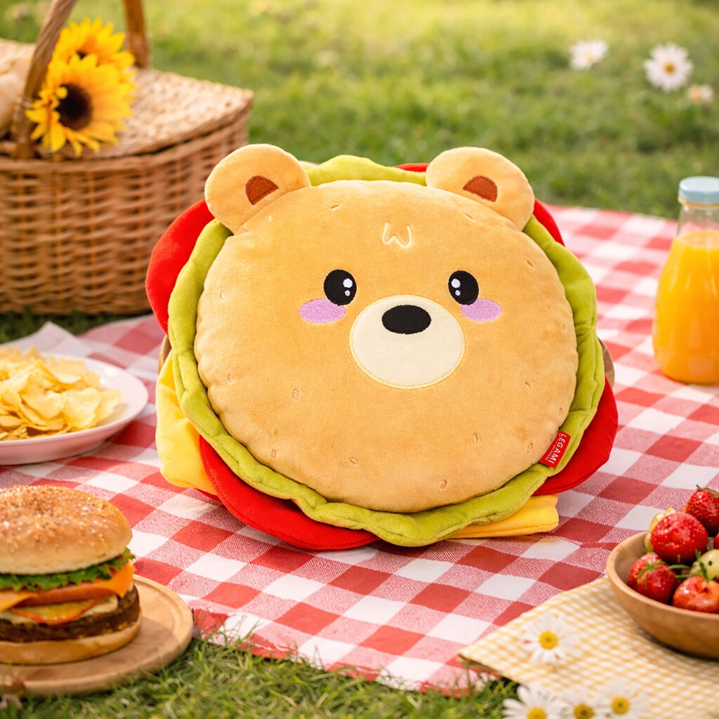 Legami - Super Soft - Hamburger Pillow
