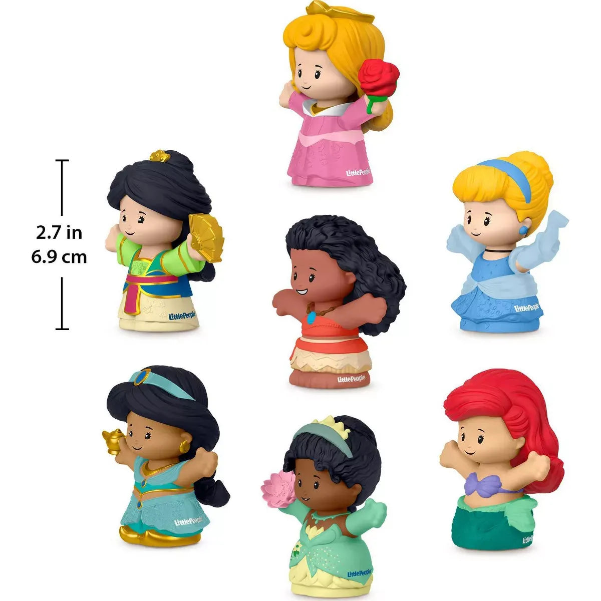 Little People - Disney Princess Figures - 7 Pack