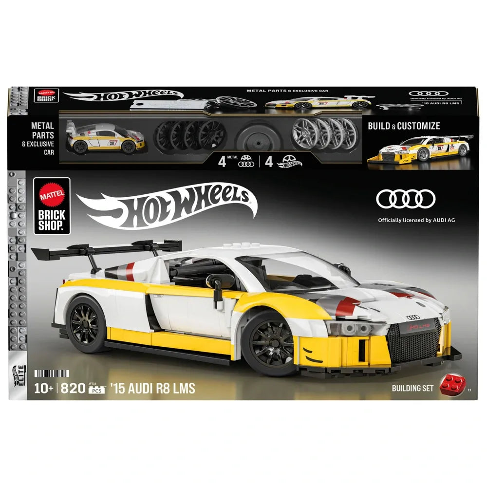 Mattel Brick Shop - Hot Wheels - 5 Audi R8 LMS