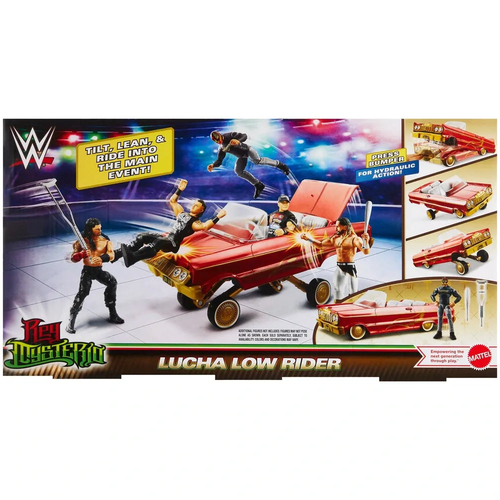 WWE - Rey Mysterio with Lucha Low Rider Car