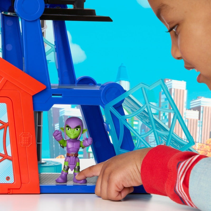 Spidey & His Amazing Friends - Rescue Web-Quarters Playset