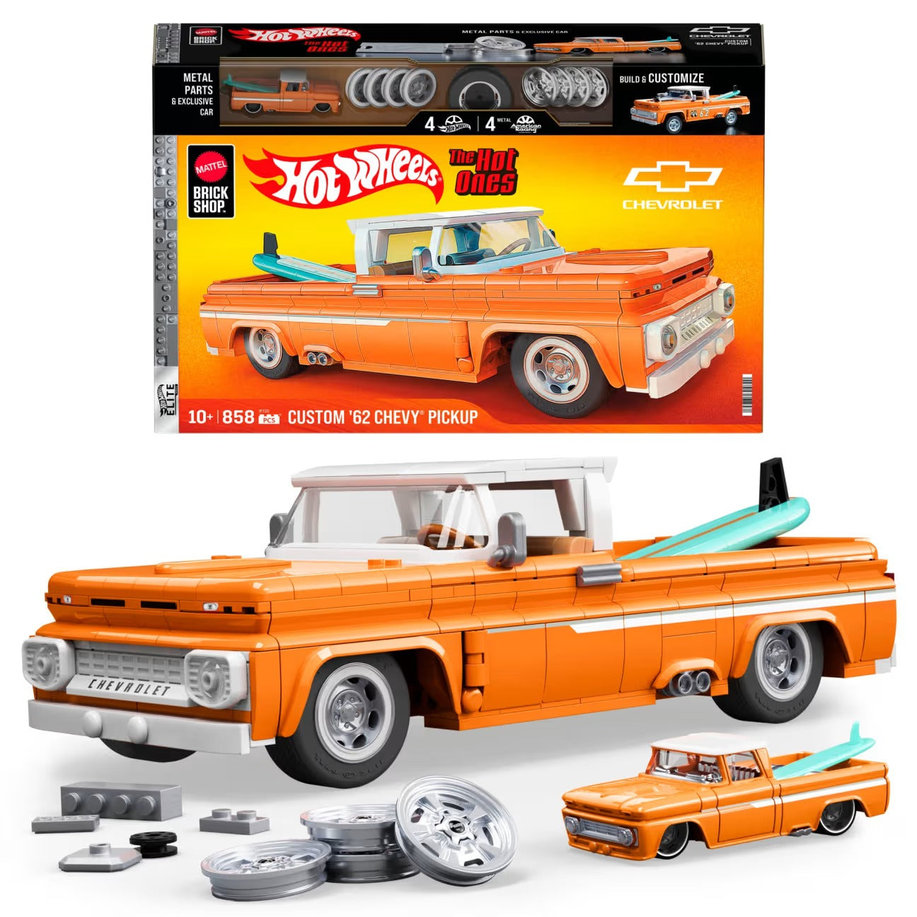 Mattel Brick Shop - Hot Wheels - Custom '62 Chevy Pickup