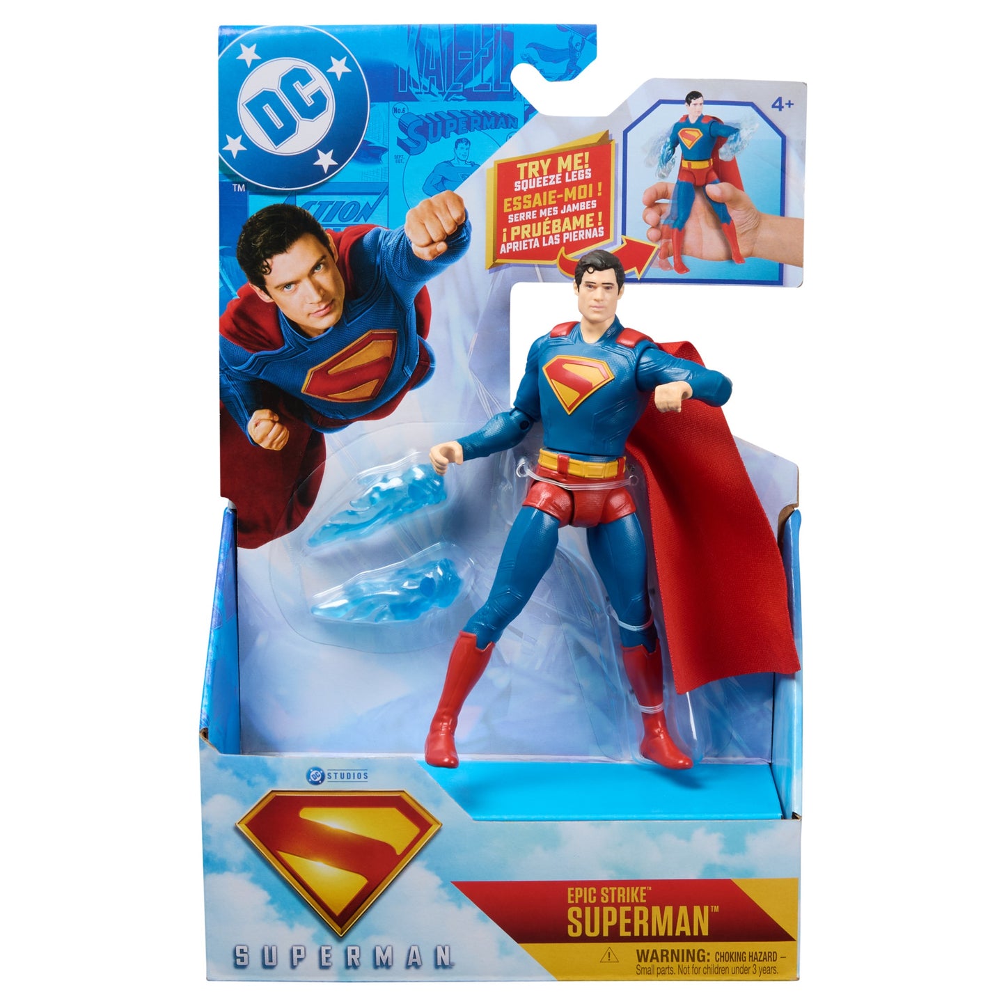Superman - 6" Figurine - Epic Strike - Superman