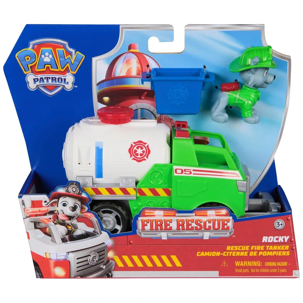 Paw Patrol - Fire Rescue - Rocky Rescue Fire Tanker