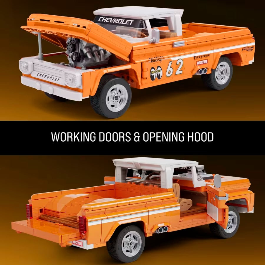 Mattel Brick Shop - Hot Wheels - Custom '62 Chevy Pickup