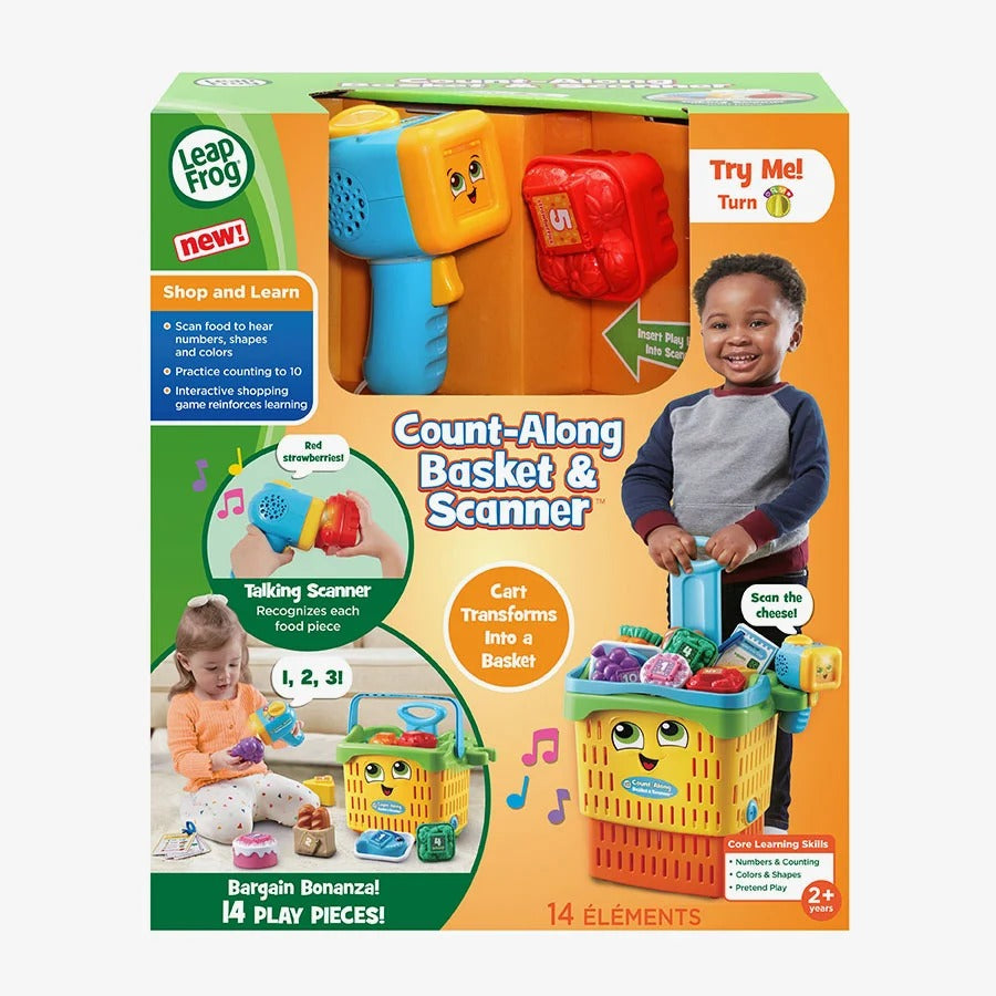 Leapfrog - Count Along Basket & Scanner