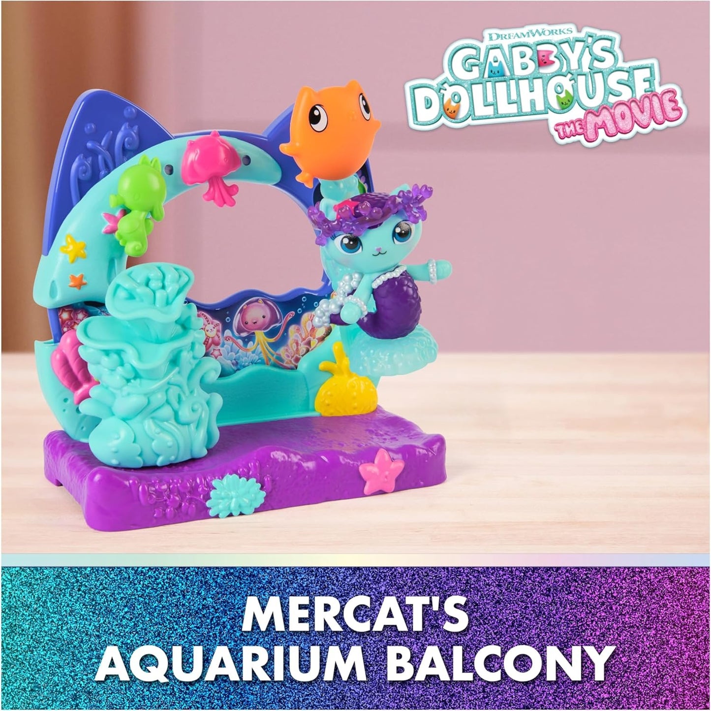 Gabby's Dollhouse - MerCat's Aquarium Balcony