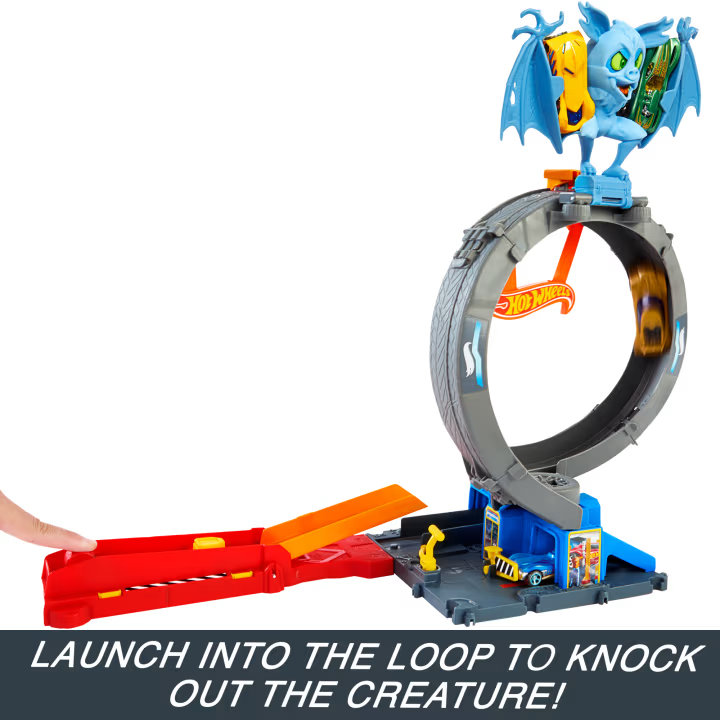 Hot Wheels - Bat Loop Attack Playset