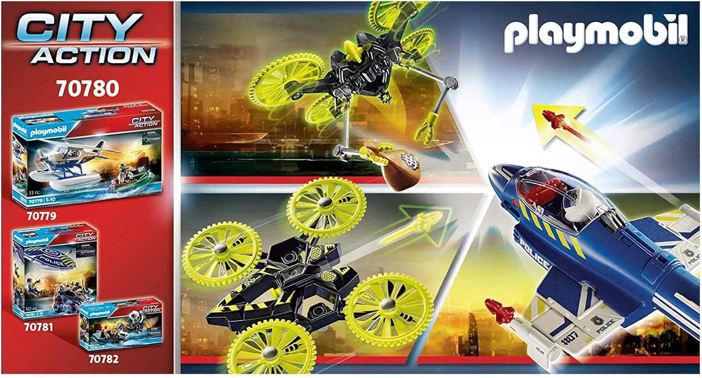 Playmobil - City Action - Jet with Drone