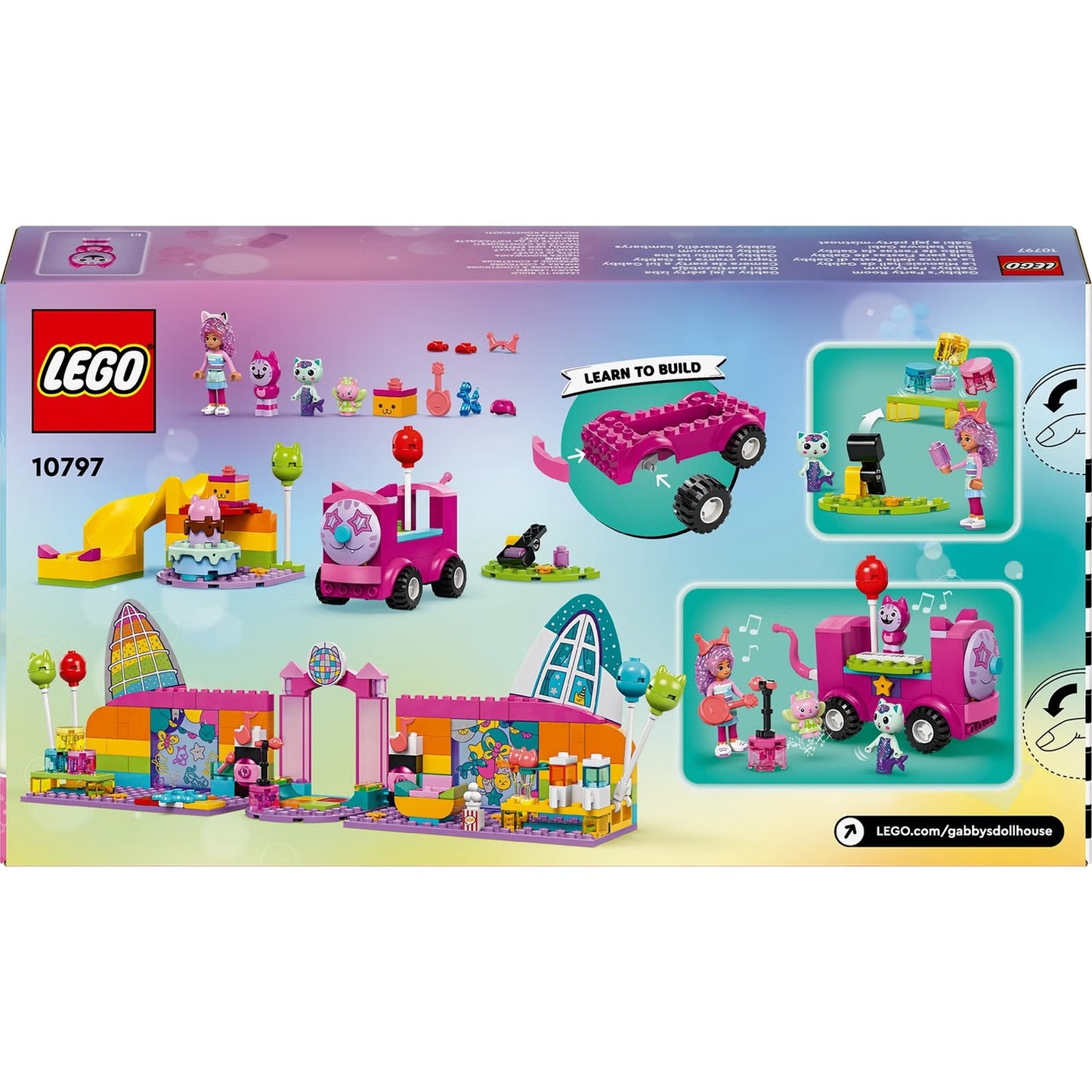 LEGO Gabby's Dollhouse - Gabby's Party Room (10797)
