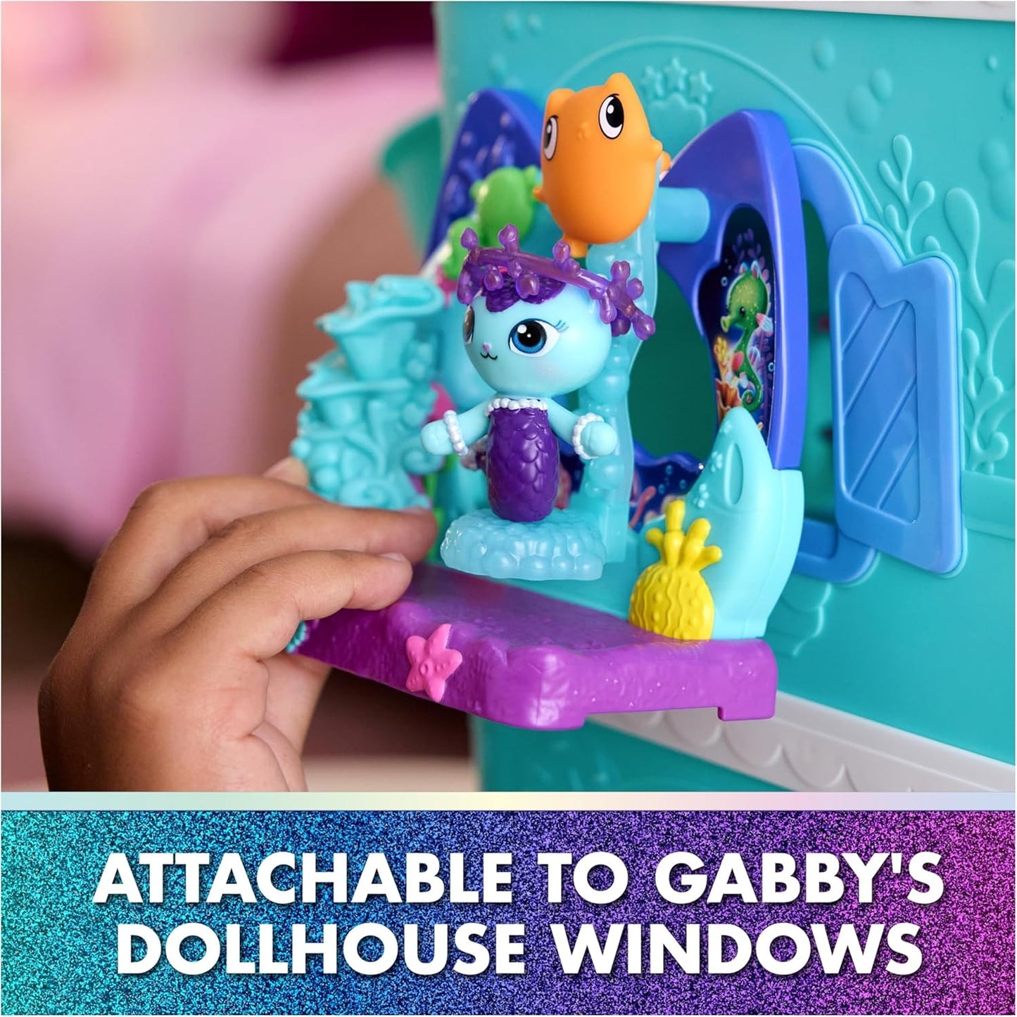 Gabby's Dollhouse - MerCat's Aquarium Balcony