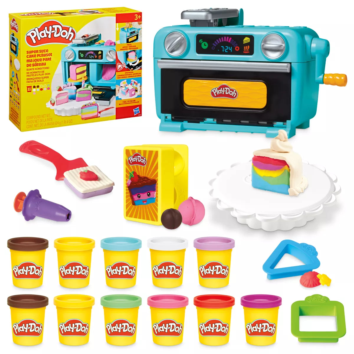 Play-Doh - Super Slice Cake Playset