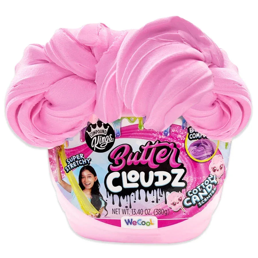 Butter Cloudz - Swirls Large Pink Cotton Candy Slime
