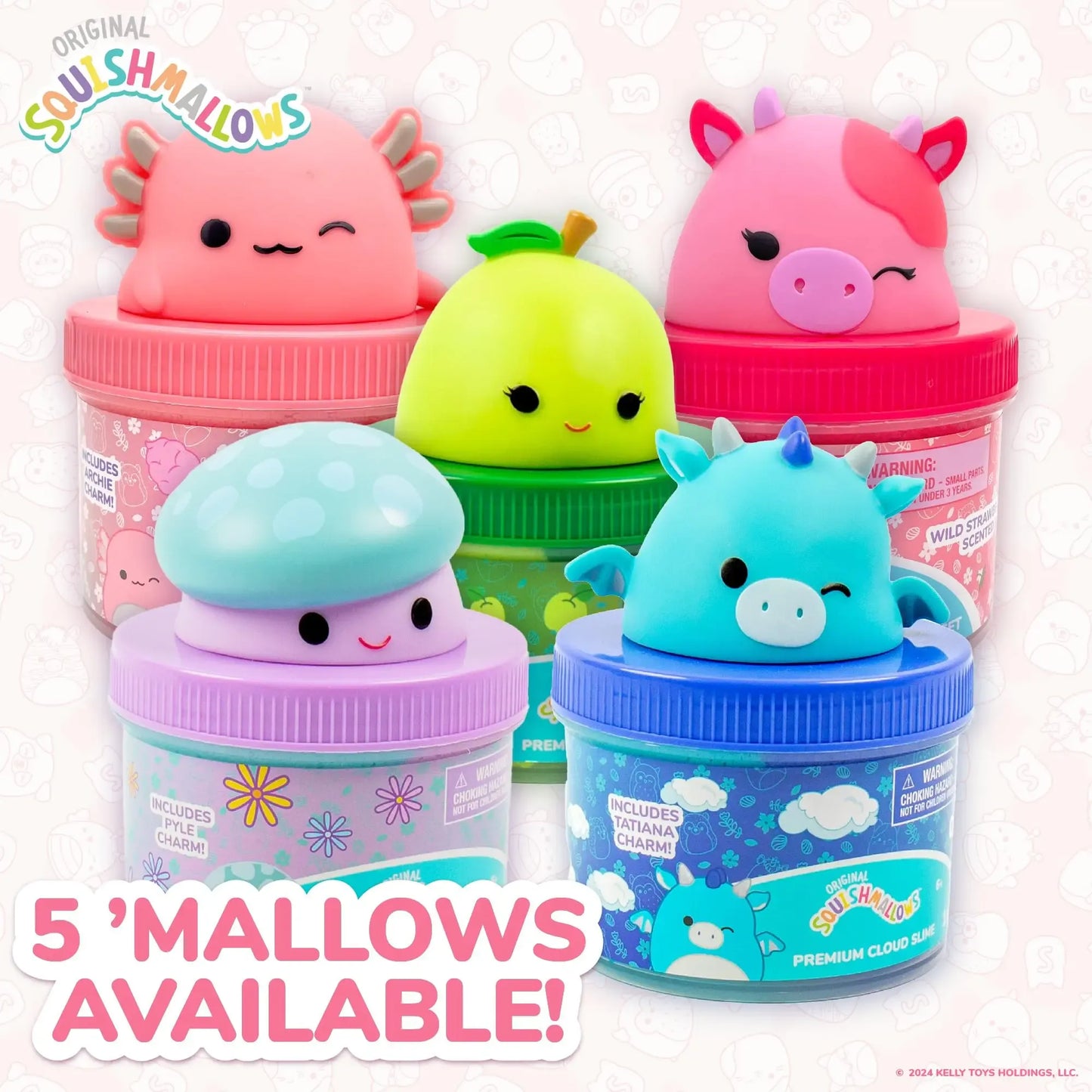 Squishmallows - Calynda The Cow - Cloud Slime