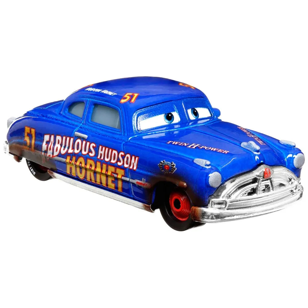 Disney Cars - Die-Cast Single Cars - Dirt Track Fabulous Hudson