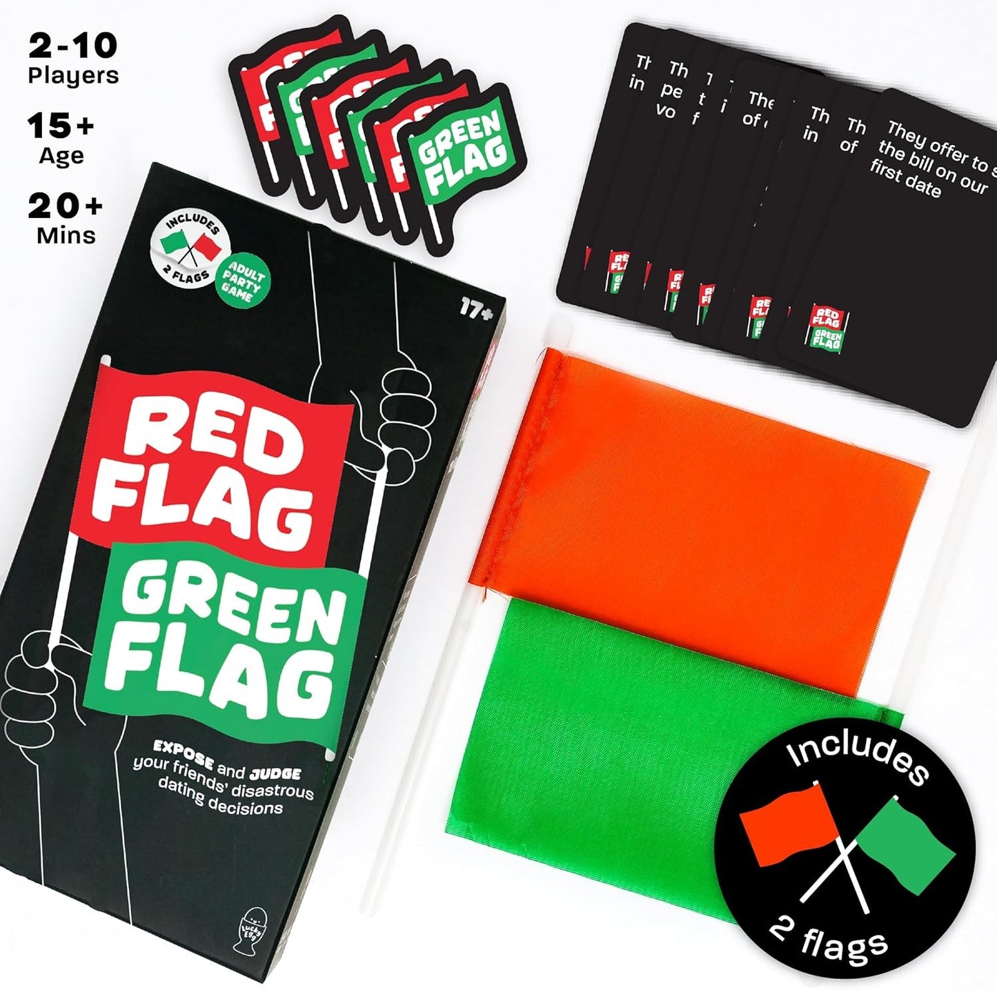 Red Flag Green Flag - Party Game