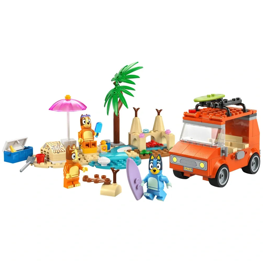 LEGO Bluey - Bluey's Beach & Family Car Trip (11202)
