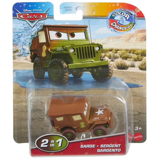 Disney Cars - Colour Changing Cars - Sarge