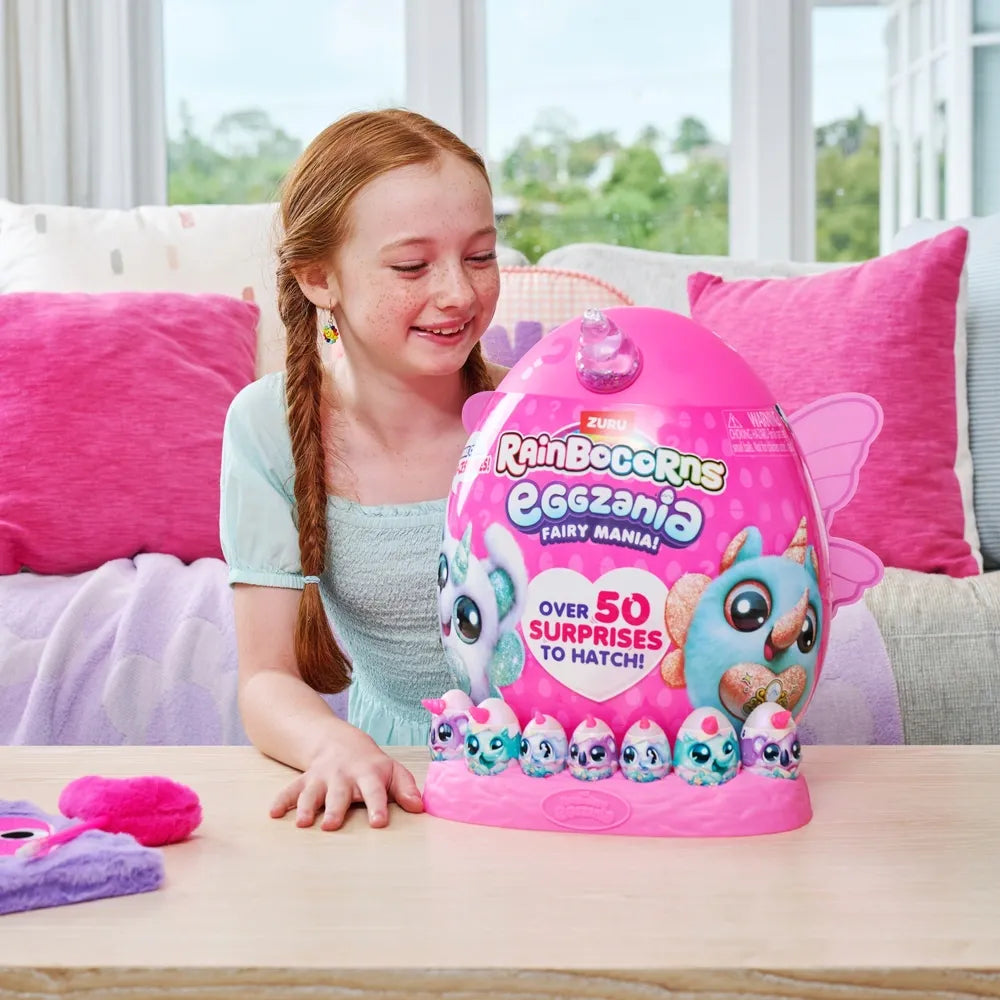 Rainbocorns - Eggzania Fairy Mania - Surprise Plush Egg