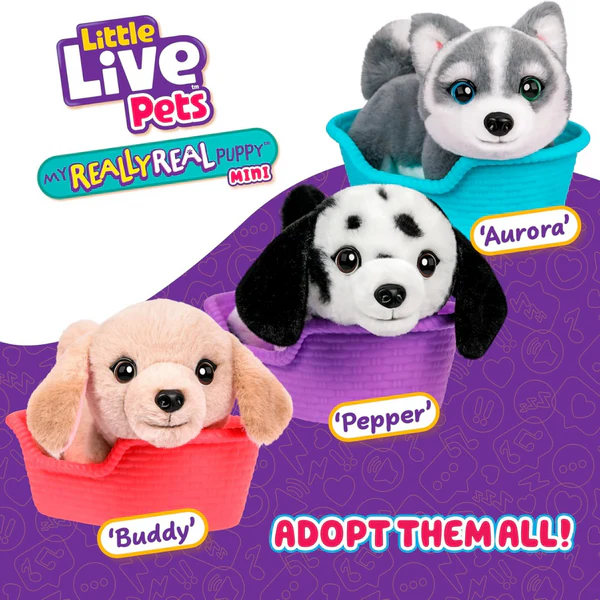 Little Live Pets - My Really Real Puppy Minis - Pepper