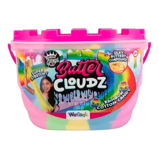 Butter Cloudz - Swirls Large Rainbow Cotton Candy
