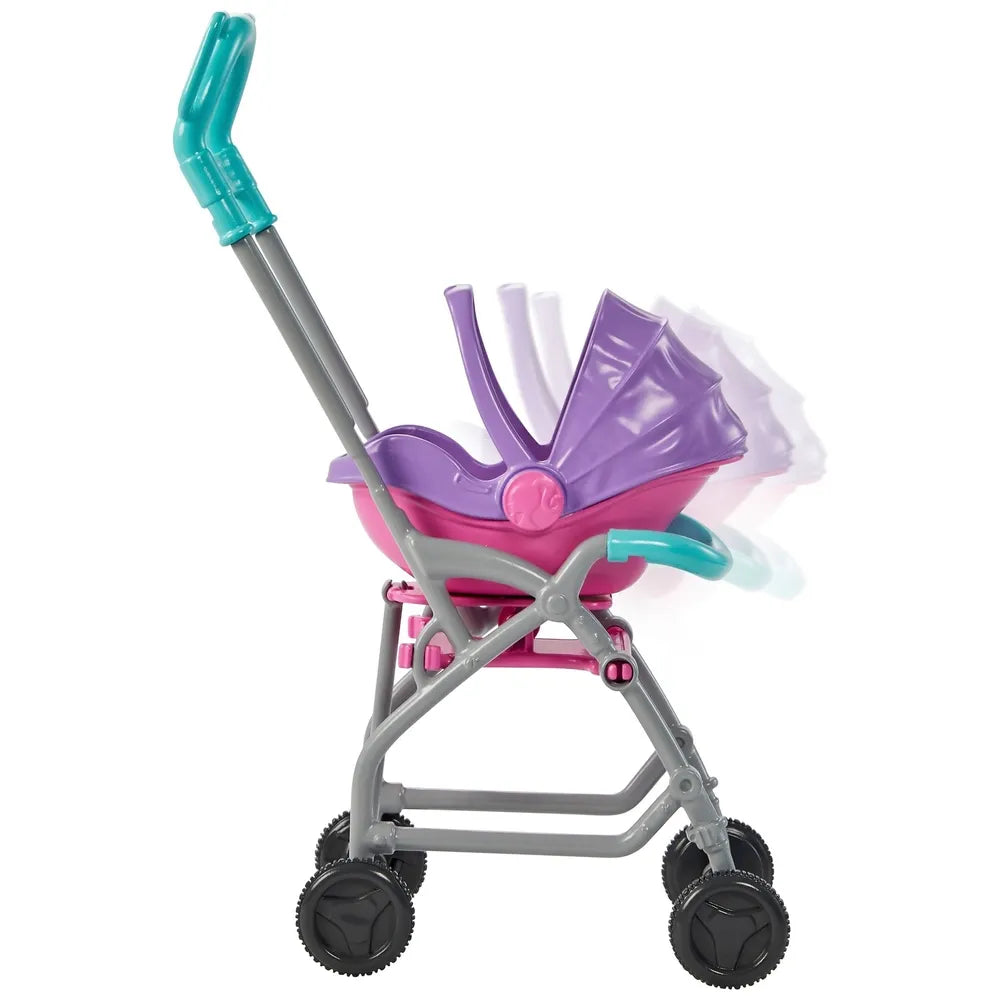 Barbie - Babysitter and Stroller Playset