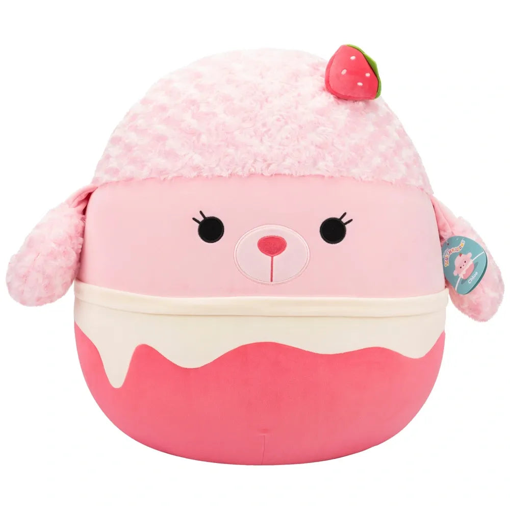 Squishmallows - Chloe the Strawberry Milkshake Poodle - Huge Plush