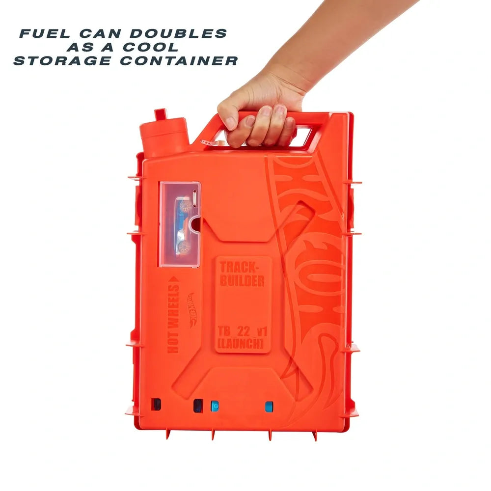 Hot Wheels - Track Builder Fuel Can Stunt Box Playset