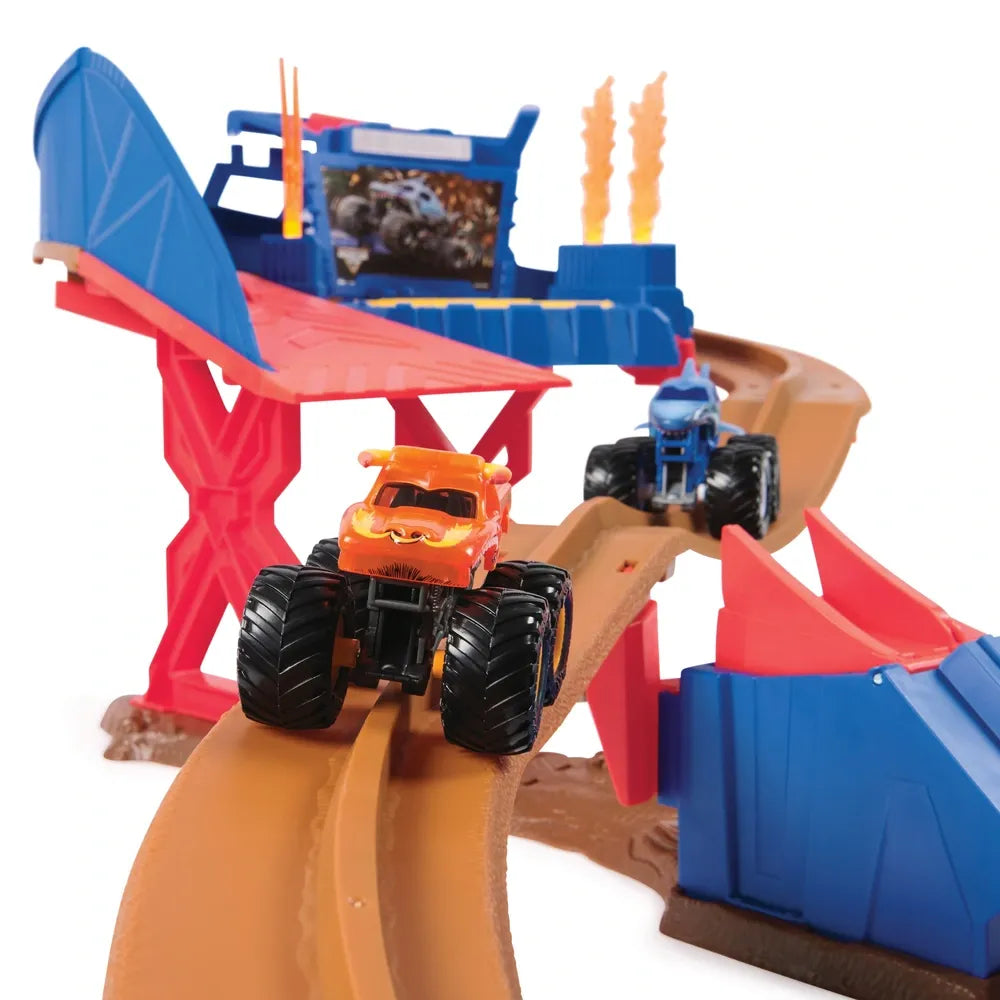 Monster Jam - World Finals - Supercharge Speedway Playset