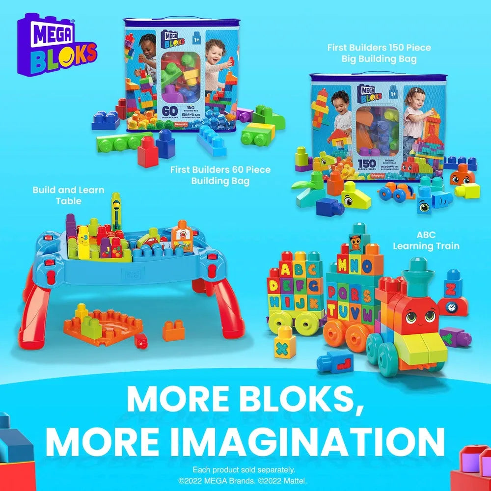 Mega Bloks - Big Building Bag - 60PC