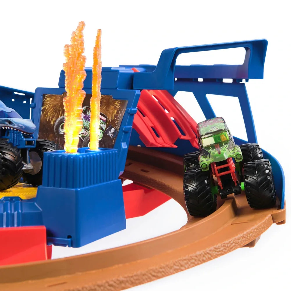 Monster Jam - World Finals - Supercharge Speedway Playset