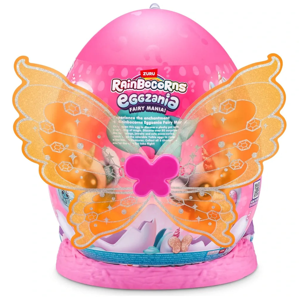 Rainbocorns - Eggzania Fairy Mania - Surprise Plush Egg
