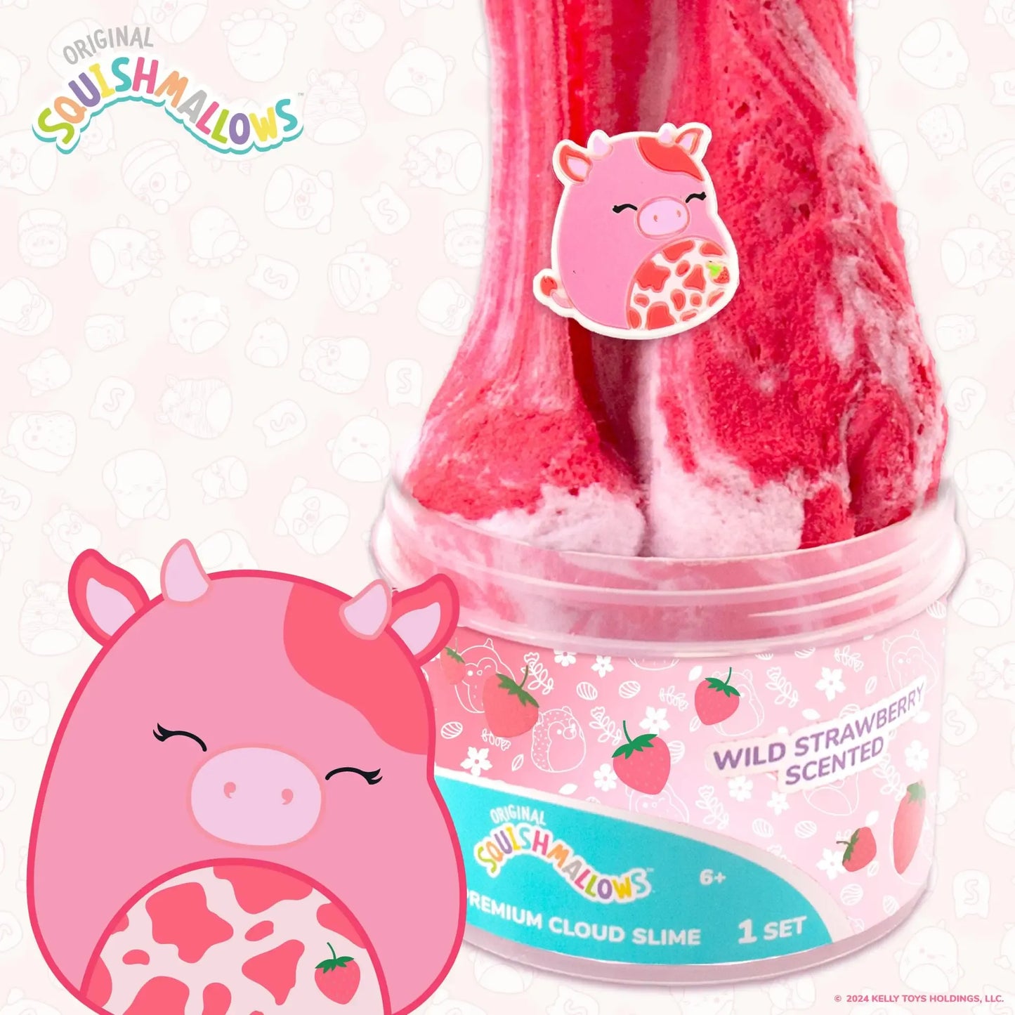 Squishmallows - Calynda The Cow - Cloud Slime