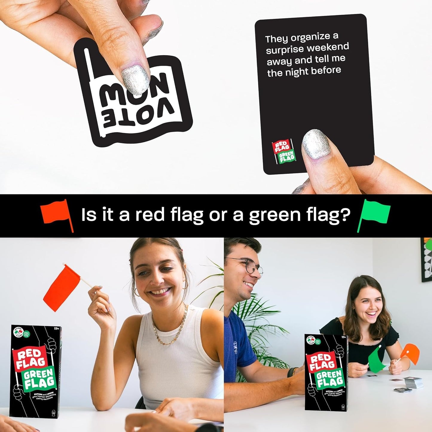Red Flag Green Flag - Party Game